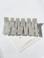 Load image into Gallery viewer, Hand Painted MAMA Claw Hair Clip
