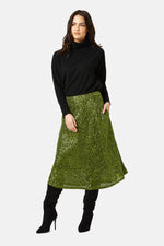 Load image into Gallery viewer, Crimson &amp; Clover Skirt in Green
