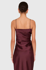 Load image into Gallery viewer, Maci Top in Oxblood
