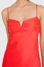 Load image into Gallery viewer, Ira Dress in Crimson
