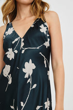 Load image into Gallery viewer, Camellia Dress in Midnight Roses
