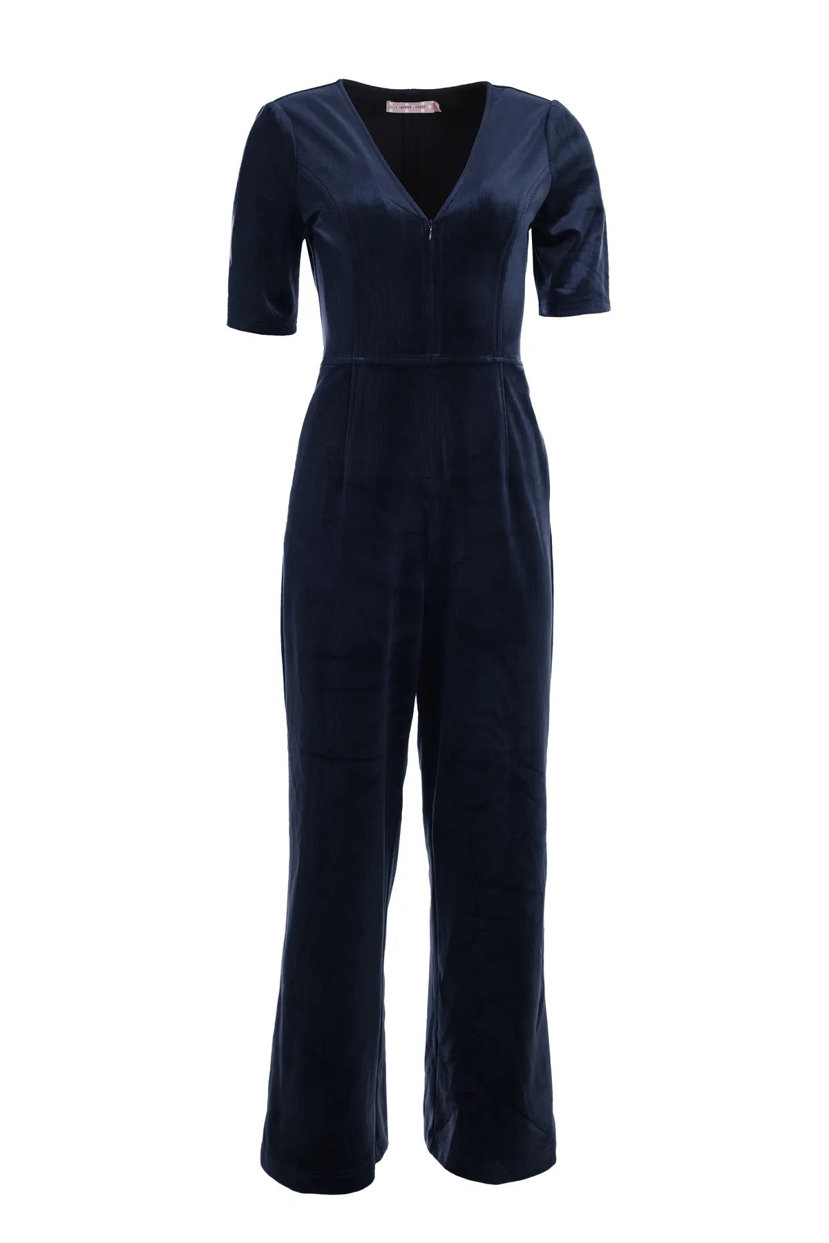 Corrie Bratter Corduroy Jumpsuit in Navy