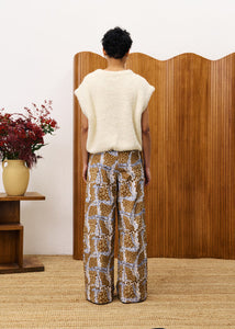 Loki Pant in Leo Ocre