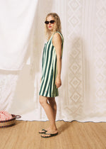 Load image into Gallery viewer, Peppe Dress in Lemon Green
