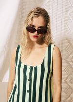 Load image into Gallery viewer, Peppe Dress in Lemon Green
