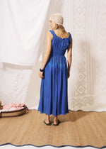 Load image into Gallery viewer, Toto Dress in Electric Blue

