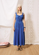Load image into Gallery viewer, Toto Dress in Electric Blue
