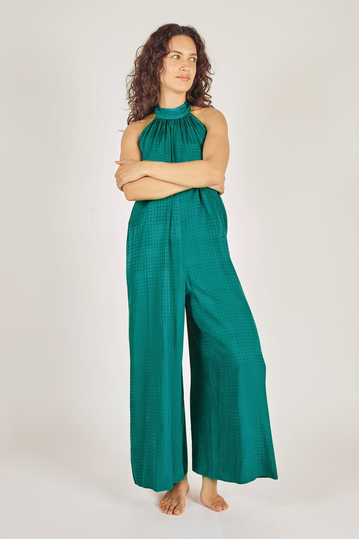 Twiggy Jumpsuit in Blue Circle of Trust