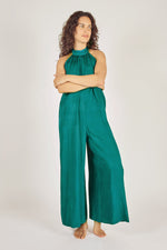 Load image into Gallery viewer, Twiggy Jumpsuit in Blue Circle of Trust
