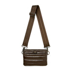 Load image into Gallery viewer, Bum Bag Crossbody in Glossy Chocolate
