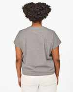 Load image into Gallery viewer, Classic Tee in Liberez les Sardines in Grey Melange w/ Mist
