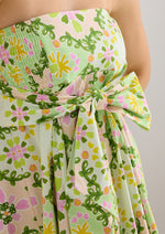 Load image into Gallery viewer, Dalia Skirt Dress in Green Clover Canvas

