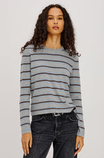 Load image into Gallery viewer, Davie Sweater in Heather Sky
