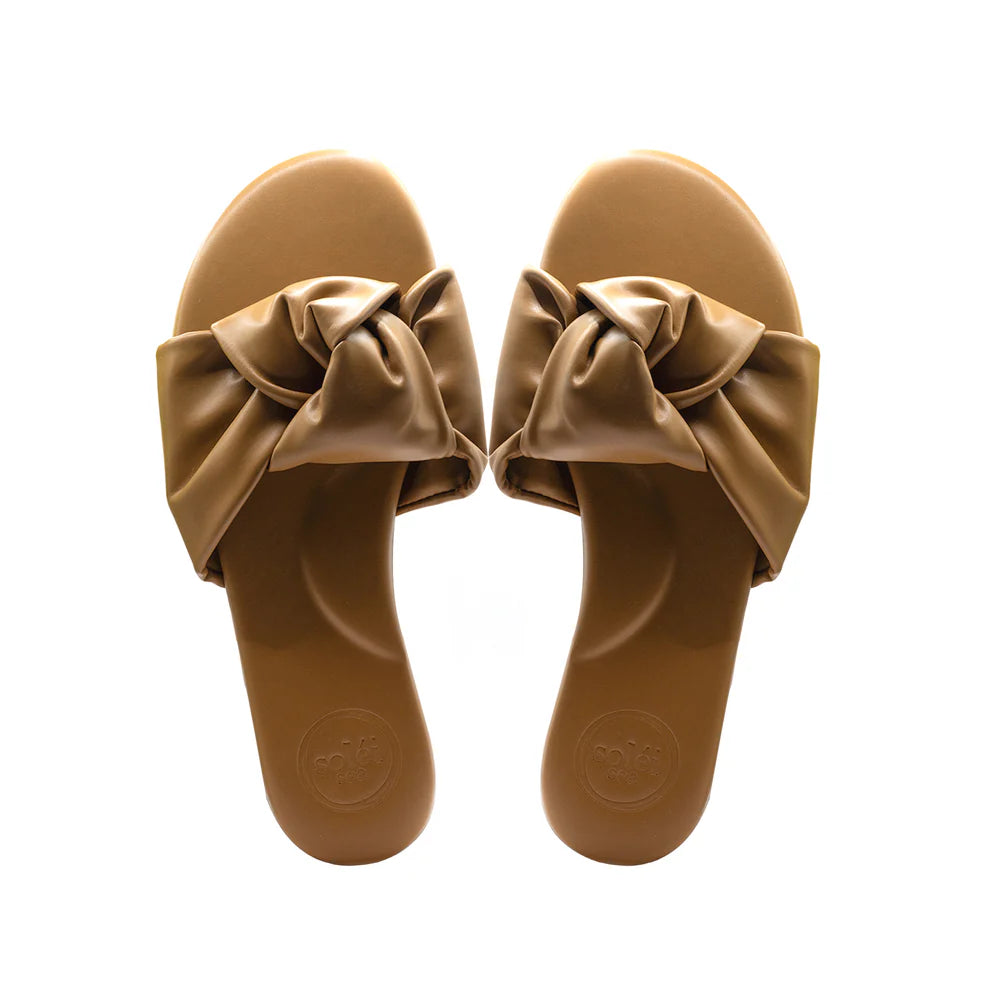 Nottie Slide Sandal in Desert Sand