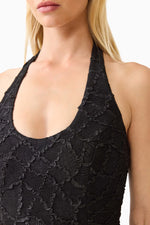 Load image into Gallery viewer, Alexandra Halter Neck Gown in Black
