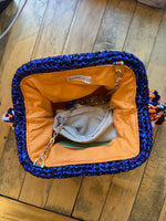 Load image into Gallery viewer, Sis Clutch in Dark Purple/Blue
