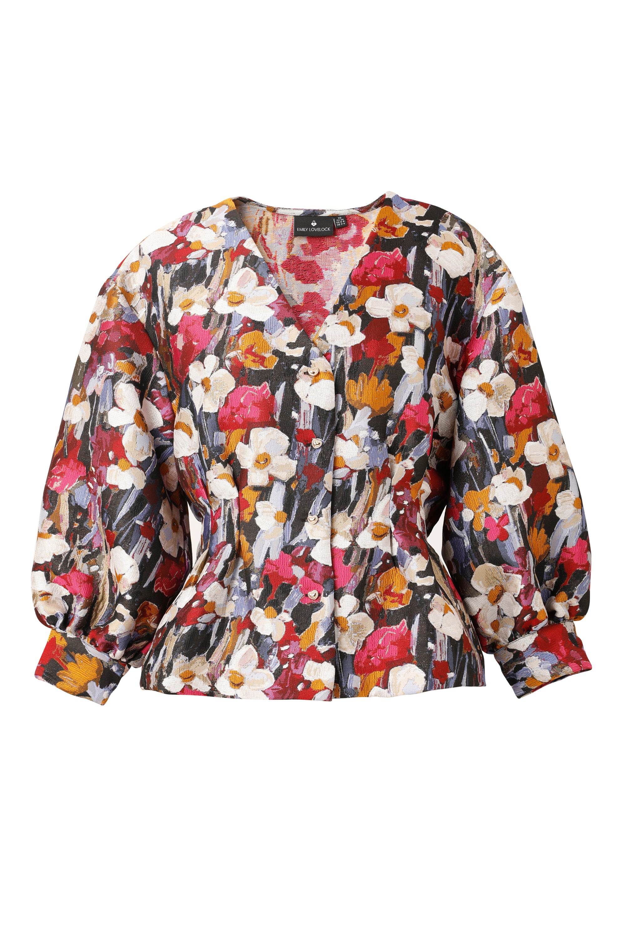 Kiki Blouse in Vivid Viola