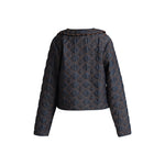Load image into Gallery viewer, Dylan Quilted Heart Jacket in Blue
