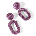 Load image into Gallery viewer, Roula Earrings in Purple
