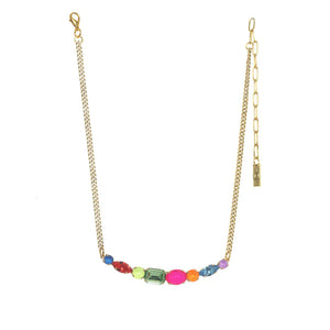Isla Necklace in Rainbow