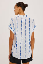 Load image into Gallery viewer, Farrah Shirt in Sardines
