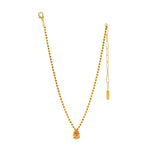 Load image into Gallery viewer, Milli Necklace Light Topaz/Citrus Lime Brandy
