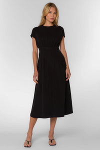 Geneve Dress in Washed Out Black