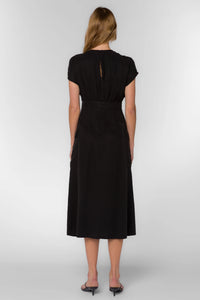 Geneve Dress in Washed Out Black