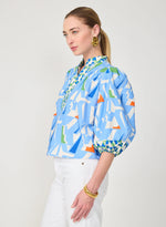 Load image into Gallery viewer, Bethany Blouse in Capri Print
