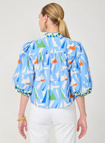 Load image into Gallery viewer, Bethany Blouse in Capri Print
