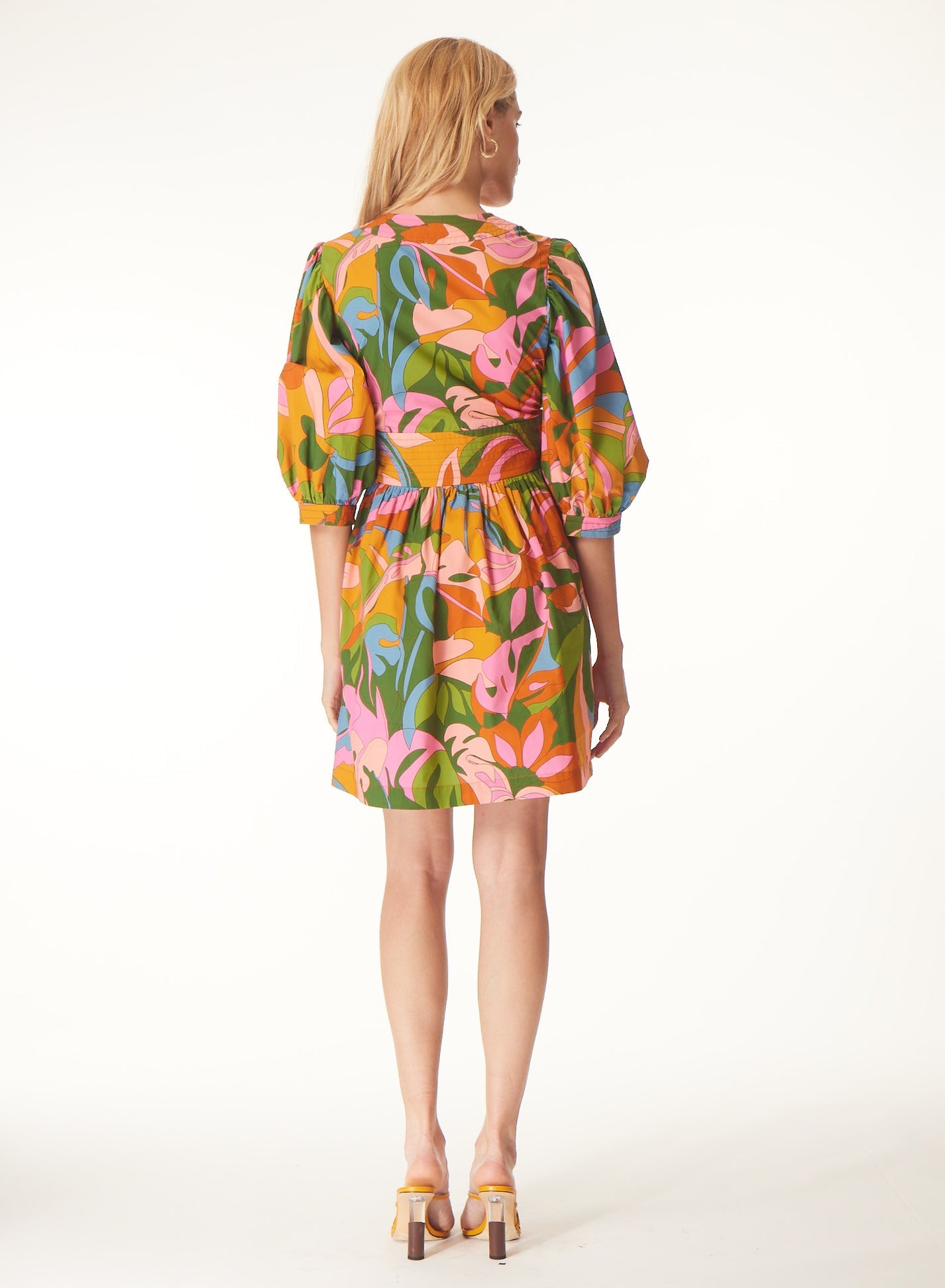 Jenna Dress in Tropical Delight