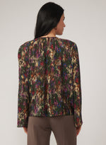 Load image into Gallery viewer, Paislee Blouse in Moody Moire
