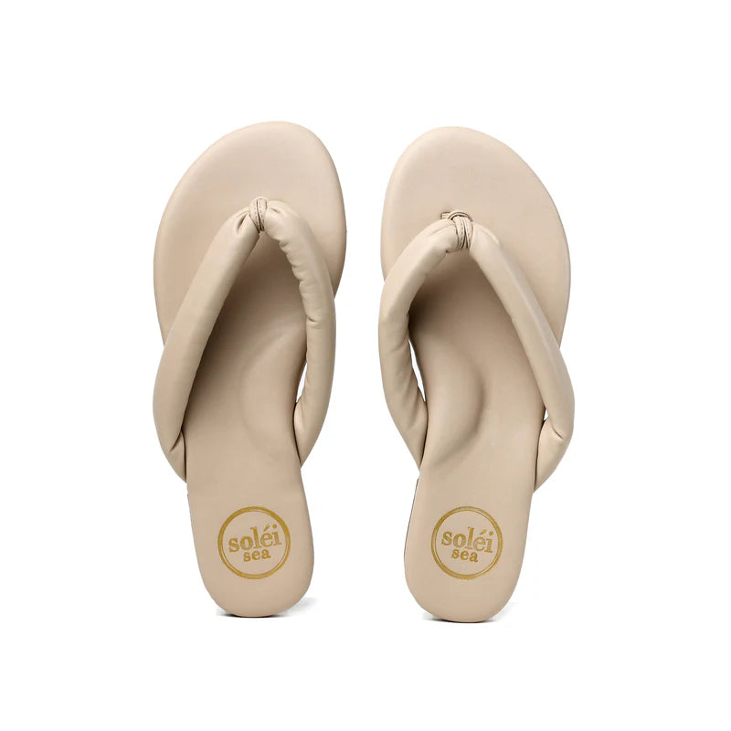 Gisel Slide Sandal in Sand