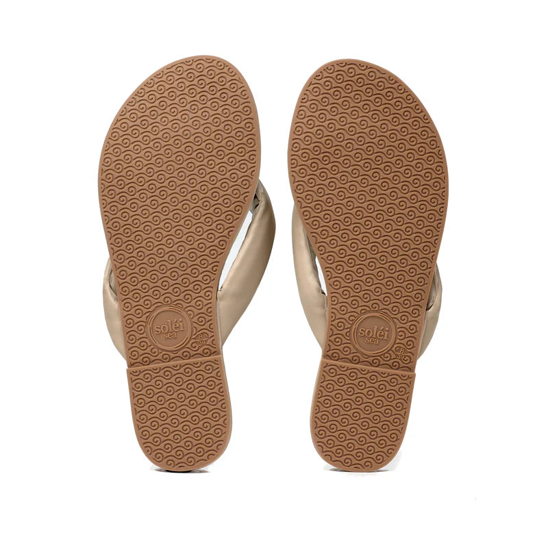 Gisel Slide Sandal in Sand