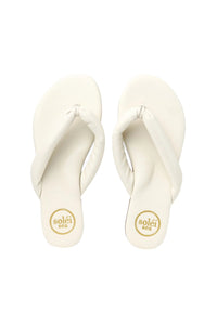 Gisel Slide Sandal in White