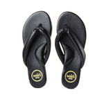 Load image into Gallery viewer, Gisel Pillow Strap Sandal in Noir

