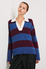 Load image into Gallery viewer, Harris Sweater in Rugby Stripe
