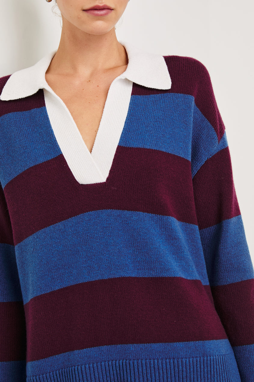 Harris Sweater in Rugby Stripe