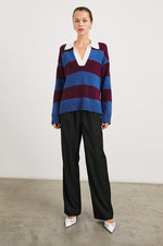 Load image into Gallery viewer, Harris Sweater in Rugby Stripe
