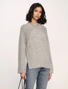 Lynn Sweater in Heather Grey