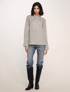 Lynn Sweater in Heather Grey