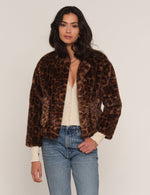Load image into Gallery viewer, Tristan Coat in Leopard
