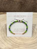 Load image into Gallery viewer, Clarte Bangle in Green and Blue
