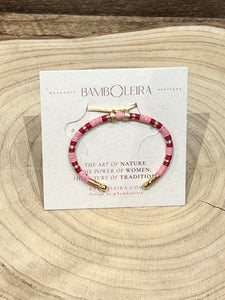 Clarte Bangle in Pink and Red