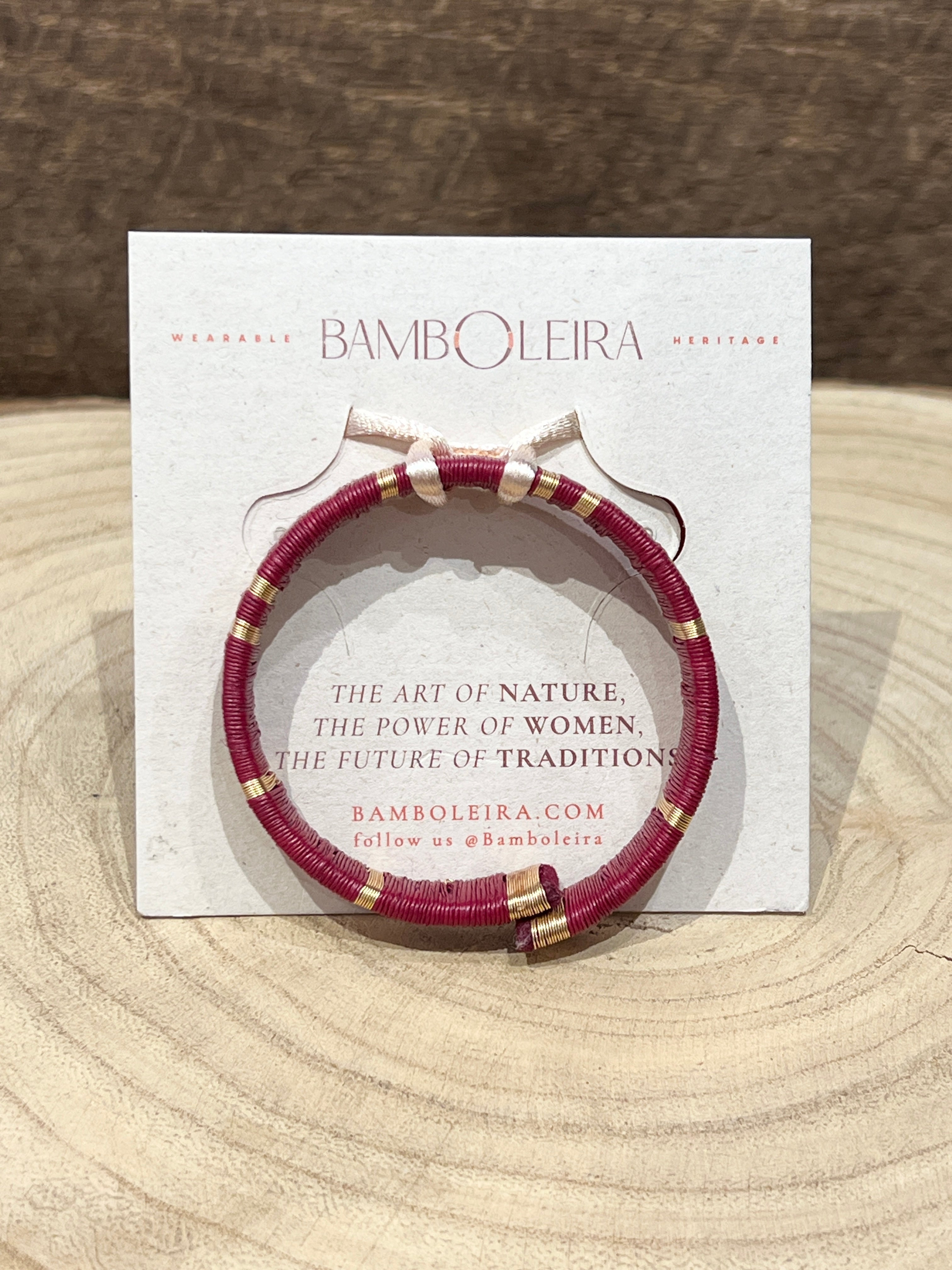 Juaca Bracelet in Burgundy