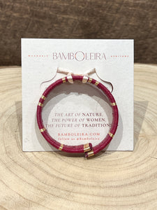 Juaca Bracelet in Burgundy