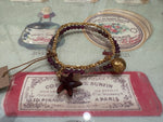 Load image into Gallery viewer, Sea Star Bracelet Set in Burgundy
