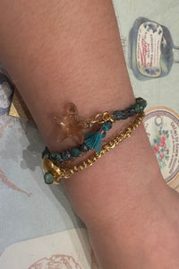 Sea Star Bracelet Set in Golden