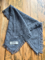 Load image into Gallery viewer, Distressed Triangle Cashmere Scarf in Cloudy
