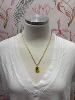 Load image into Gallery viewer, Metrocard Charm on Gold Paperclip Chain
